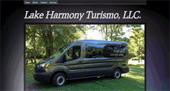 Desktop Screenshot of lakeharmonyturismo.com